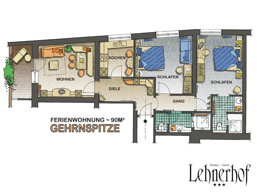 Pension Lehnerhof ลอยทัช ห้อง รูปภาพ