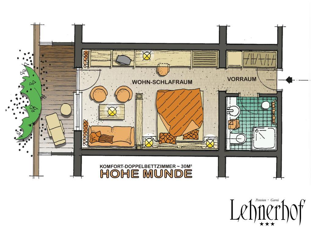 Pension Lehnerhof ลอยทัช ห้อง รูปภาพ
